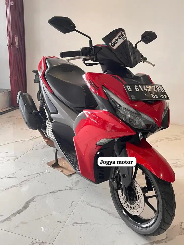 (B) Yamaha new aerox 155 2021 cash & credit