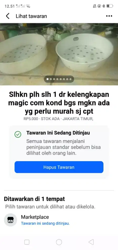 Slhkn plh slh 1 dr kelengkapan magic com kond bgs mgkn ada yg perlu