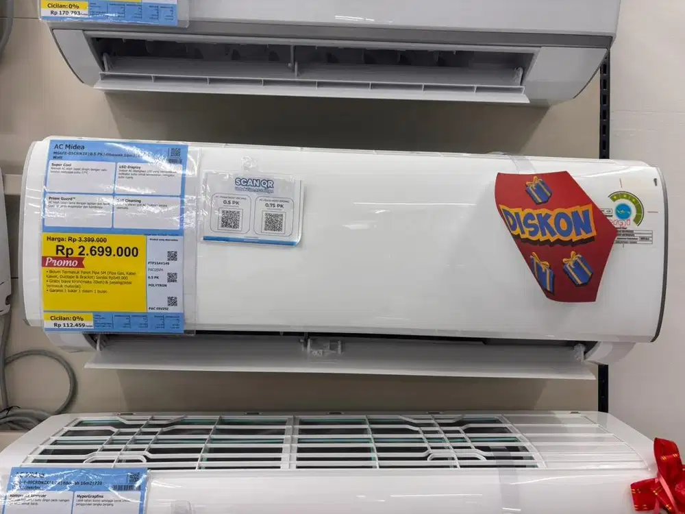 AC MIDEA 0,5 PK BISA CICILAN PAKAI HOME CREDIT