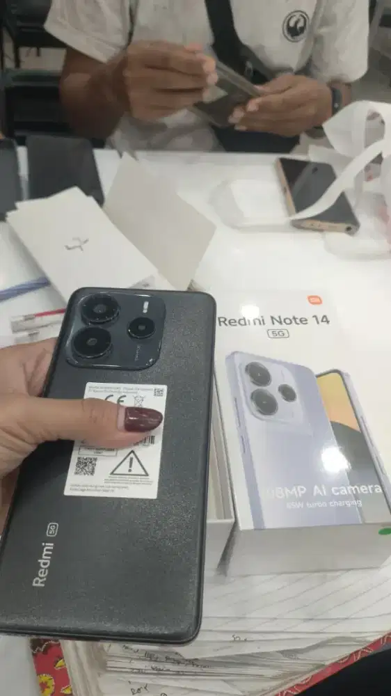Redmi note 14 5G. Bisa kredit tanpa dp cicilan upto 24bln