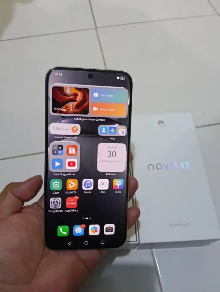 Huawei nova 13 5g ram 12/256gb fullset ori