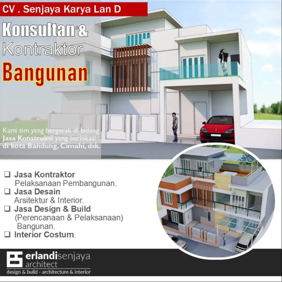 Jasa Arsitek & Interior/ Kontraktor/ Renovasi/ Tukang/ Kitchen Set