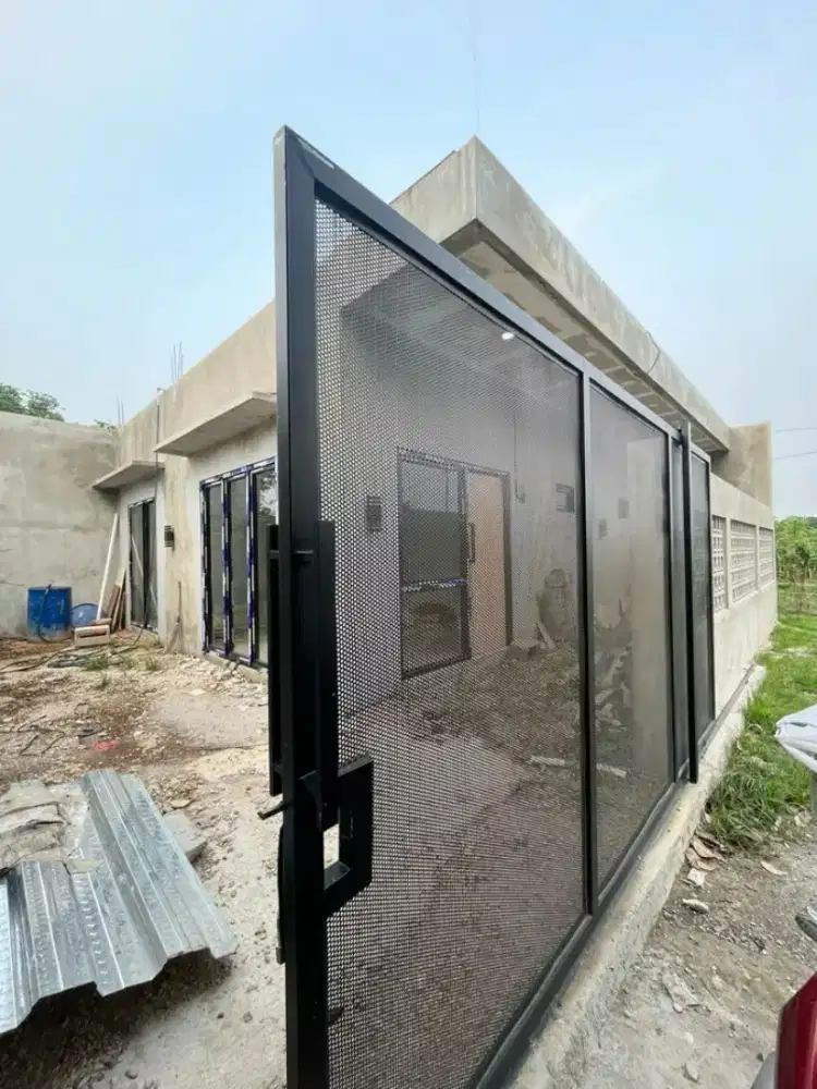 Pagar garasi minimalis berkualitas