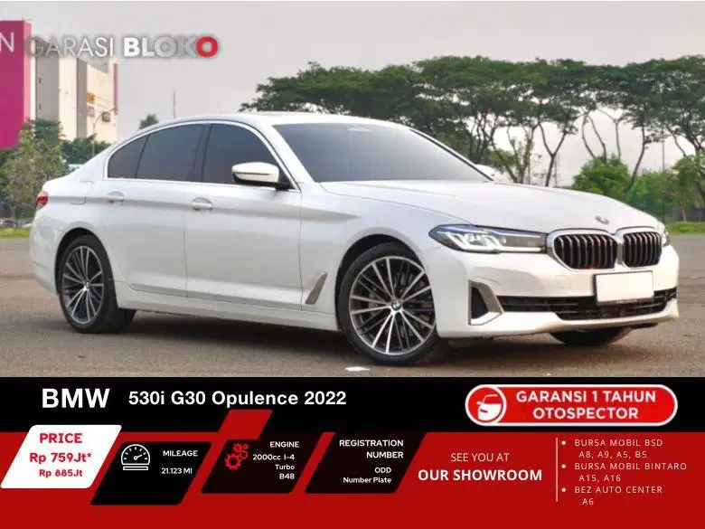 BMW 530i G30 Opulence LCI 2022