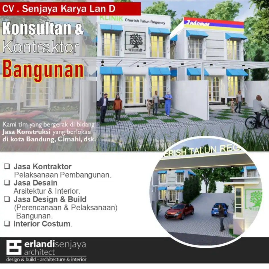 Jasa Kontraktor/ Arsitek & Interior/ Renovasi/ Tukang/ Kitchen Set