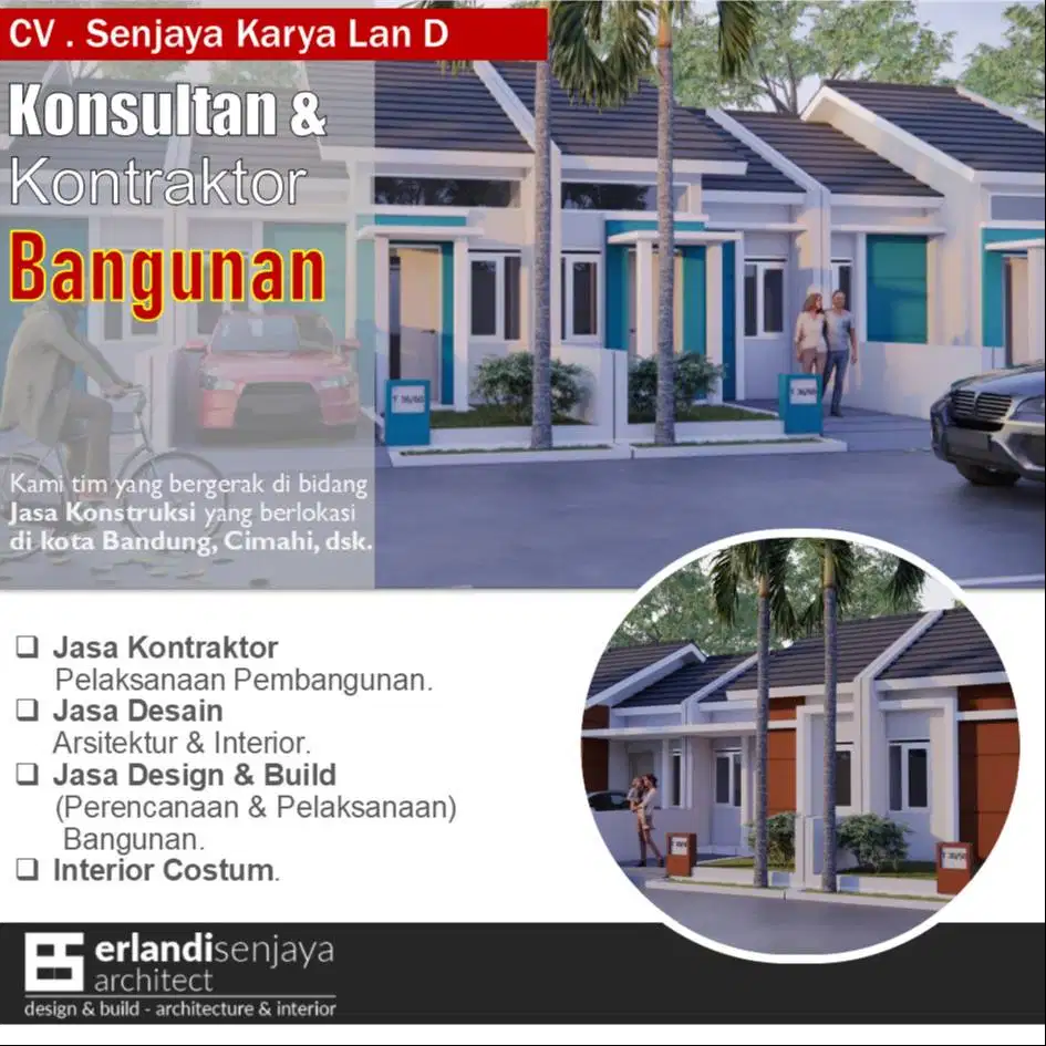 Jasa Kontraktor/ Arsitek & Interior/ Renovasi/ Tukang/ Kitchen Set