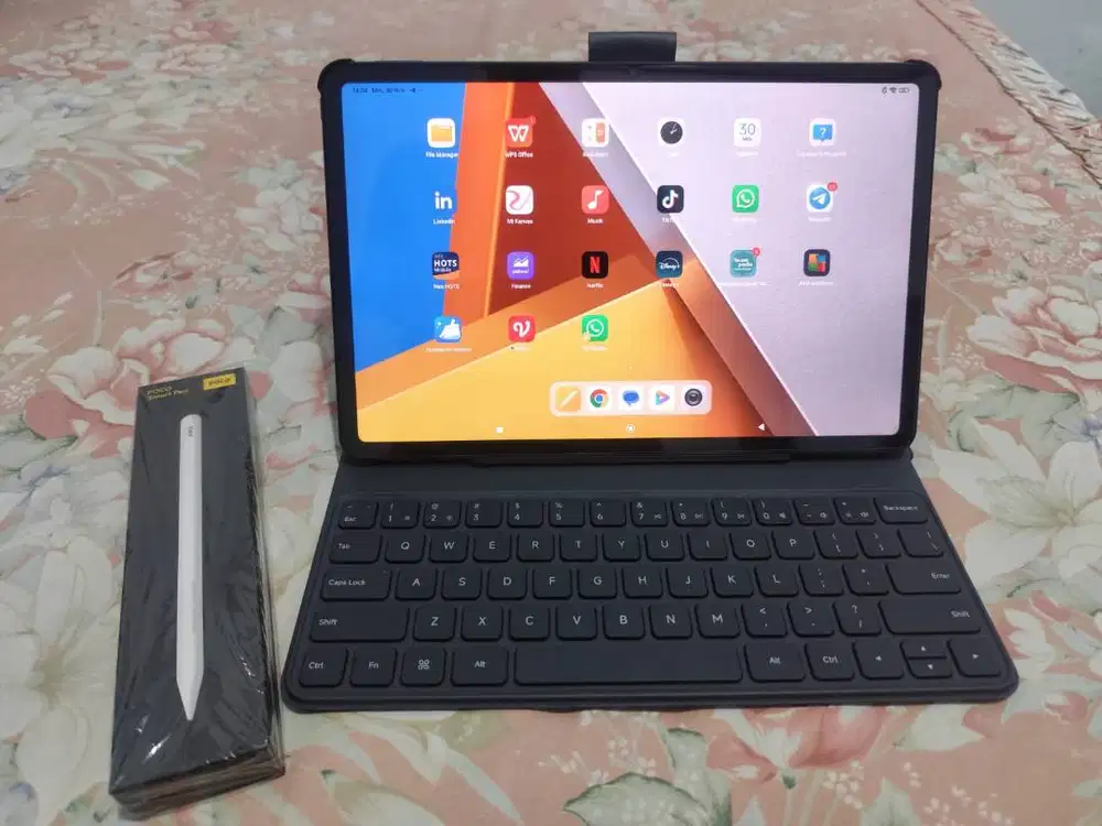 POCO Pad (8GB+256GB) Grey include keyboard penbatylus bergaransi resmi