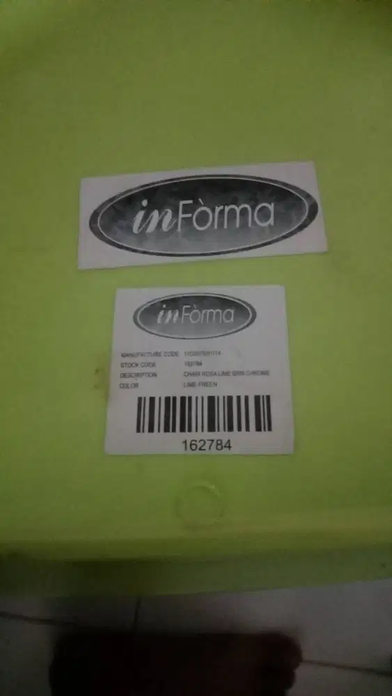 Di jual kursi informa