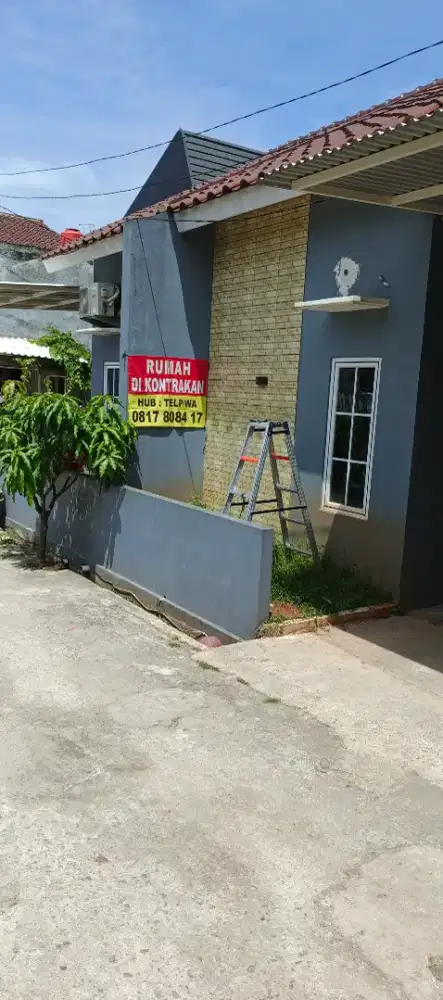 Rumah disewakan atau dikontrakan