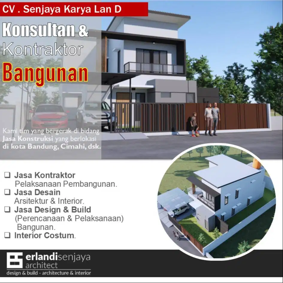 Jasa Kontraktor/ Arsitek & Interior/ Renovasi/ Tukang/ Kitchen Set