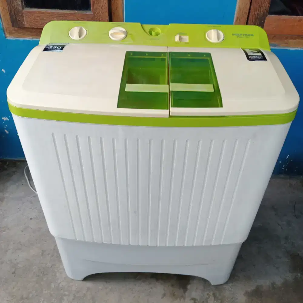Mesin cuci 2 tabung Polytron