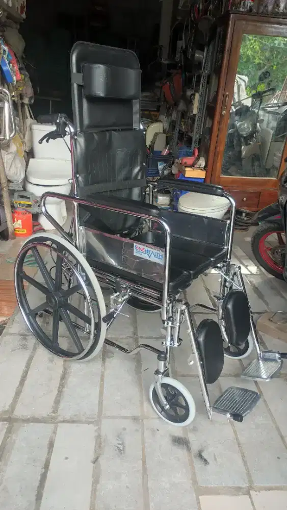 KURSI RODA 3 IN 1 BAB/BAK/TIDUR ONE HEALTH