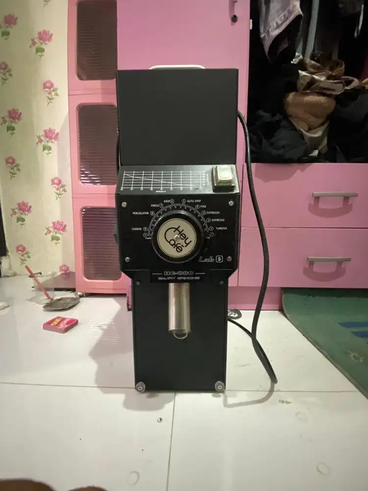 mesin grinder kopi heycafe tipe hc 880 lab s