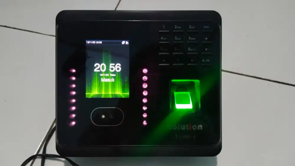 mesin absen finger solution