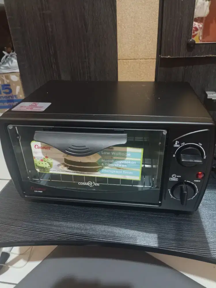 Oven Cosmos 9L (belum pernah di pakai)