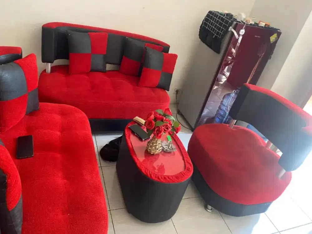 Jual sofa Jasmine mangga blum papa pake 800 net