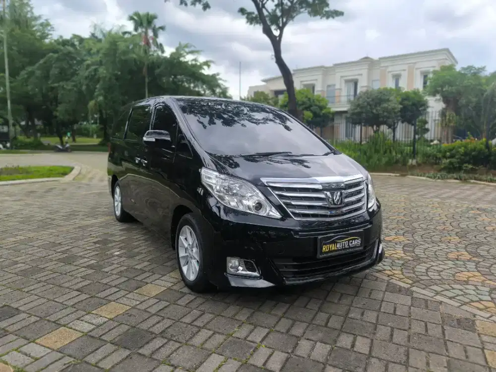 TANGAN PERTAMA - PAJAK PANJANG Toyota Alphard 
2.4 G ATPM AT 2012