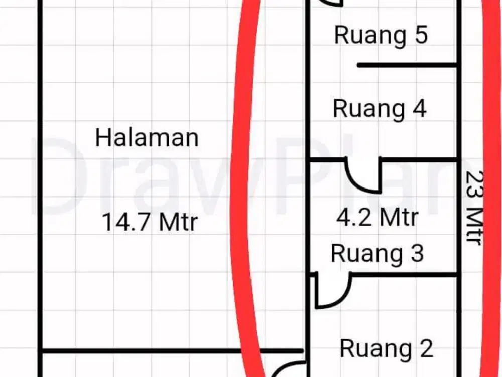 Tempat Usaha Ex Parikesit Cafe dan Seberangnya Super Indo DISEWAKAN