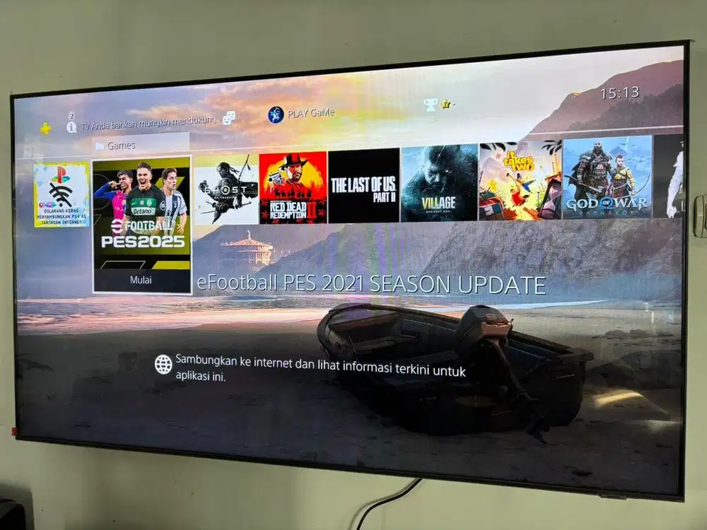 Playstation 4 Pro 1 Tera Tidak Perlu Internet update PES 2025 dll ps 4