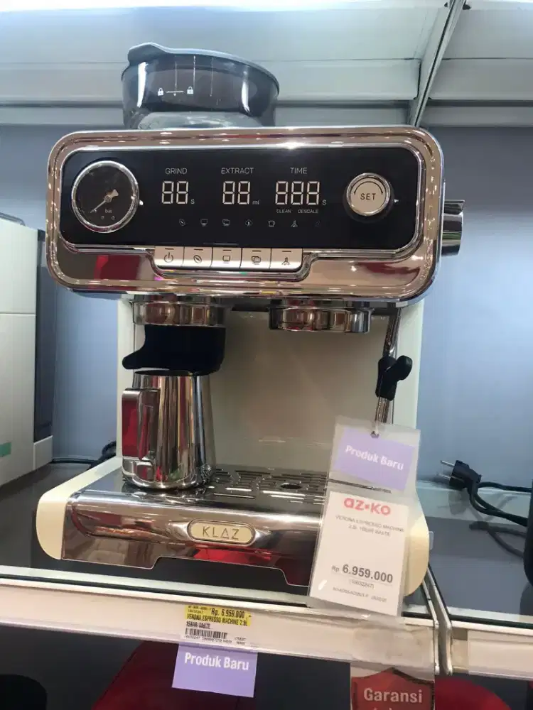 Kredit mesin espresso