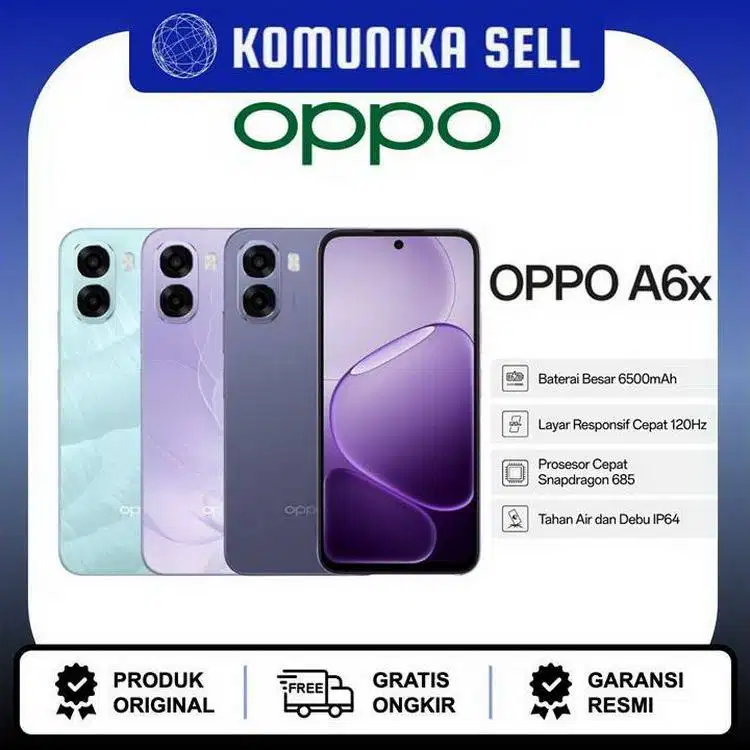 Oppo A6x 4G - 4GB/64GB