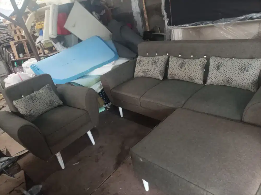 Sofa Ruang Tamu 3+1+Puff