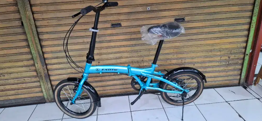 Sepeda lipat 16 exotic 6 speed