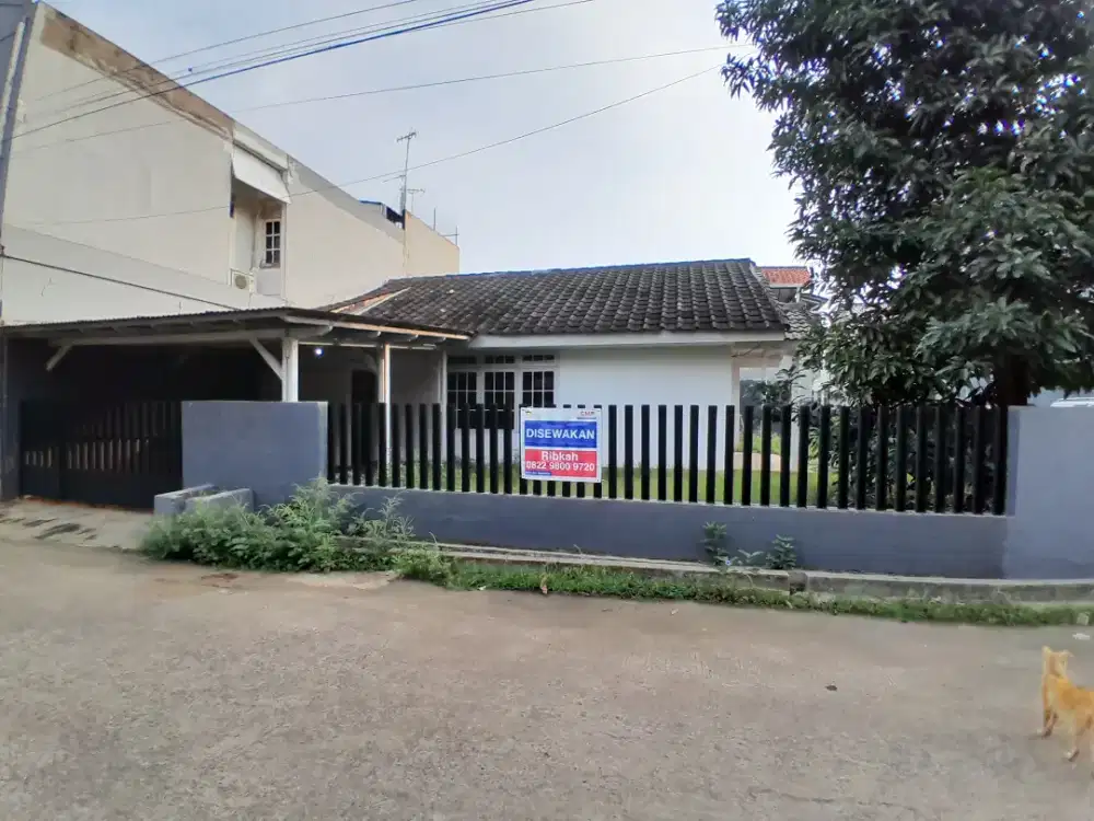 Disewakan Rumah Dekat Stasiun LRT di Jatibening Bekasi