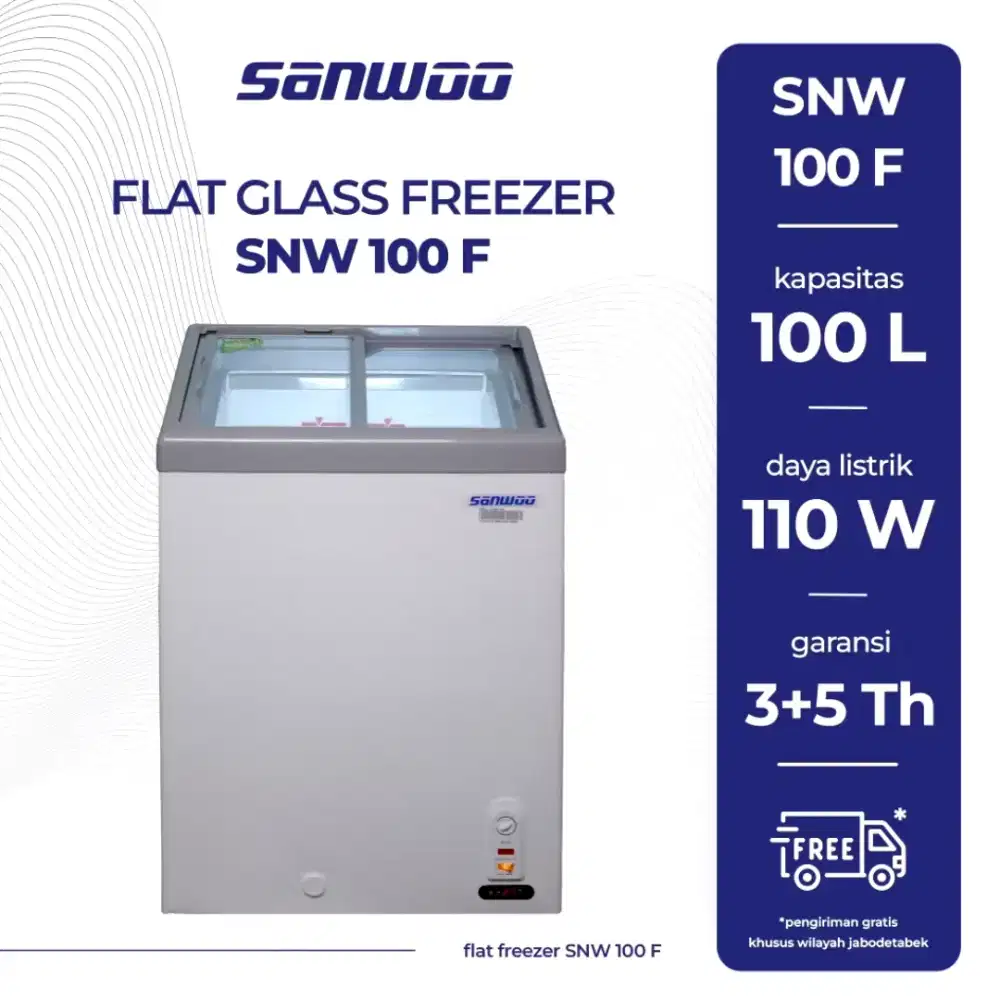 Chest freezer second rasa baru