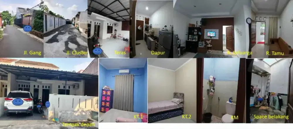 Dijual Rumah siap Huni dalam Cluster Jatibening, Pondok Gede Bekasi