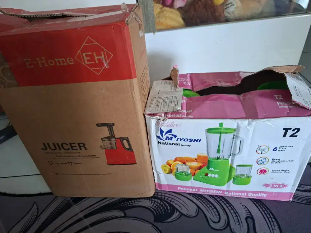 Di jual blender miyoshi national 3 in 1dan juicer blender buah