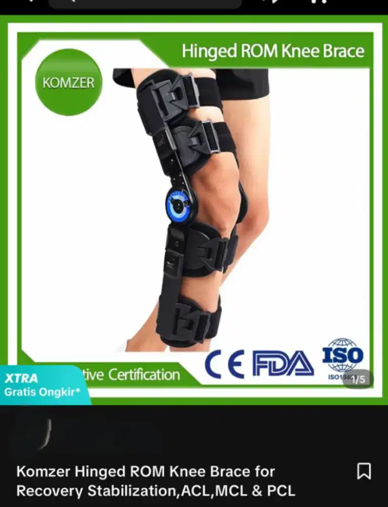 Komser Honged ROM Knee Brace