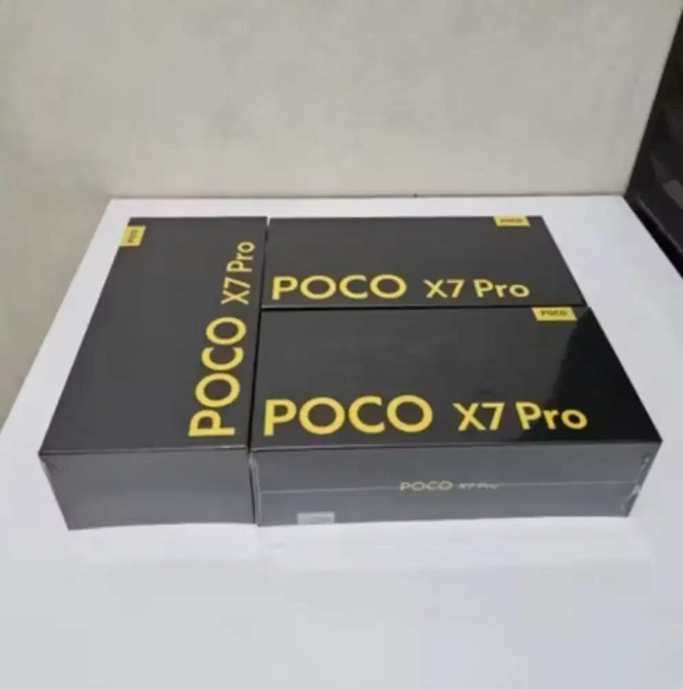 Poco x7 pro 5G 12gb 512gb resmi masih baru dan segel