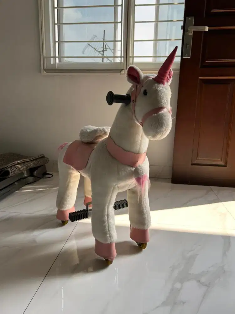 Jual BU mainan kuda kuda anak jungkat jungkit