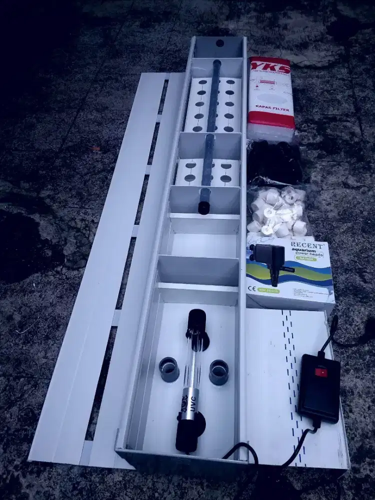 TALANG FILTER PVC (BISA FULL SET) TINGGAL PAKAI