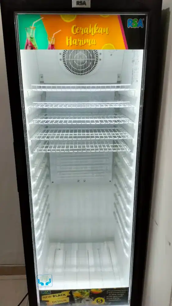 Dijual Showcase 5Rak Merk RSA
