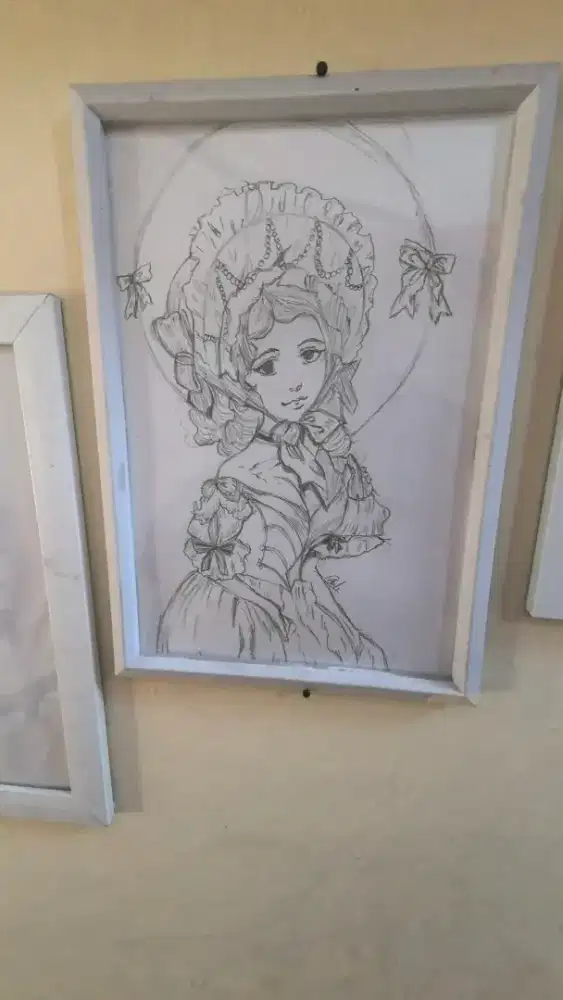 Arsiran Gambar Noni Belanda