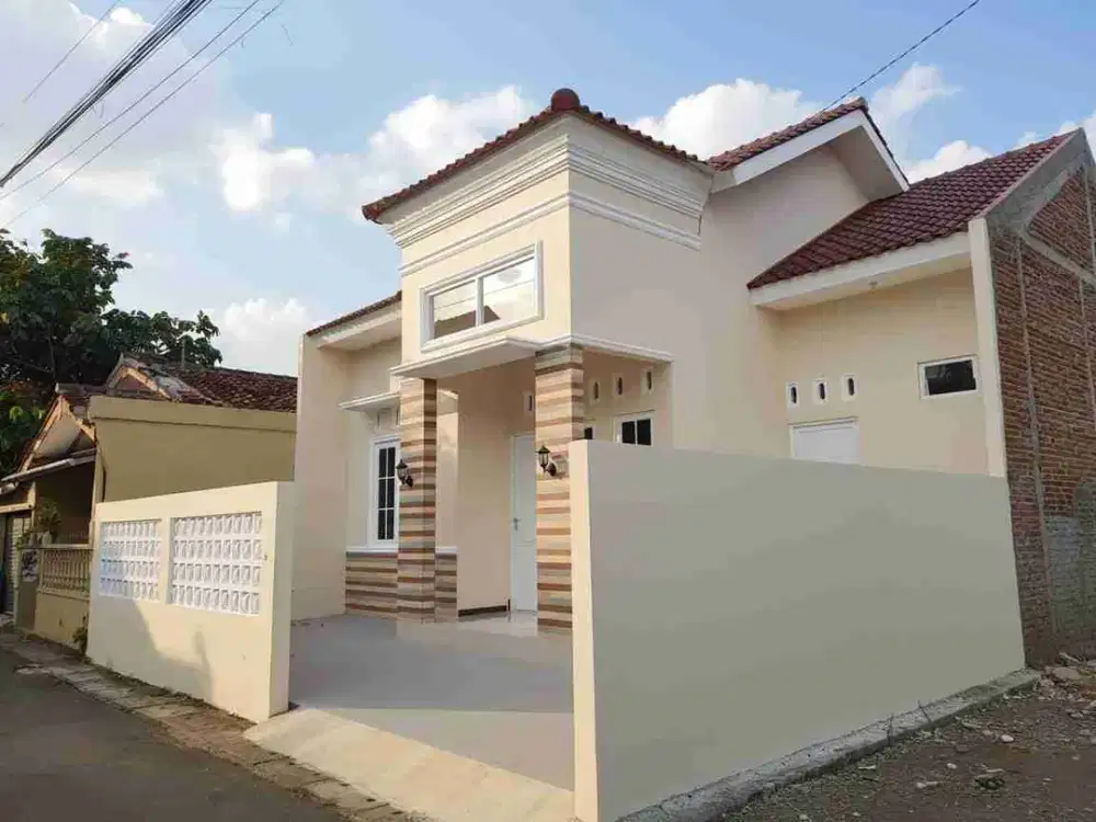 Rumah Baru Purwokerto Barat Strategis Dekat Stasiun