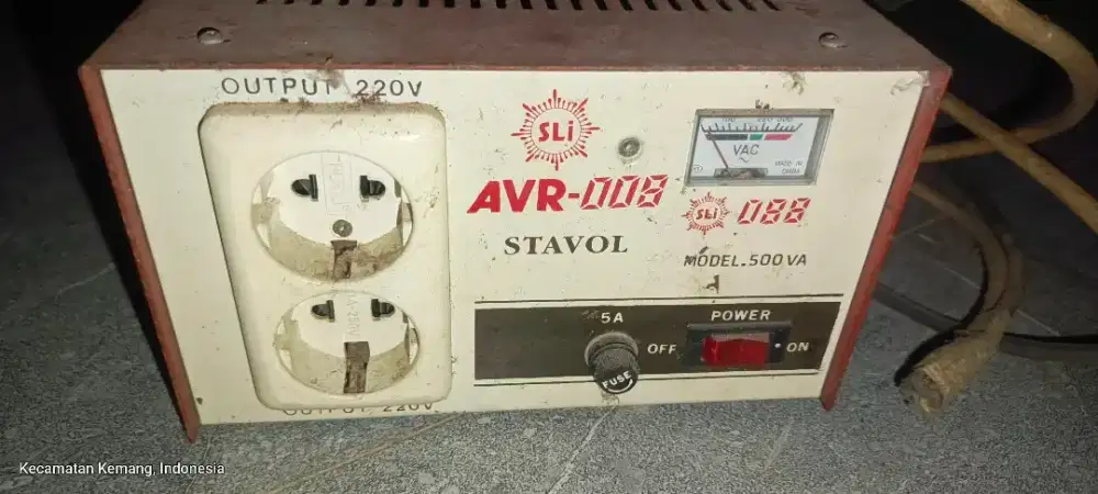 Stabilizer bekas 500 VA
