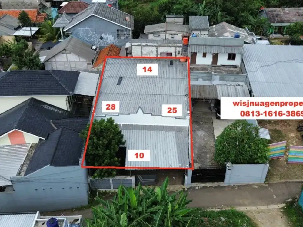 Tanah Bonus Bangunan Workshop dan kantor di Pondok Kacang Timur dekat Graha Bintaro