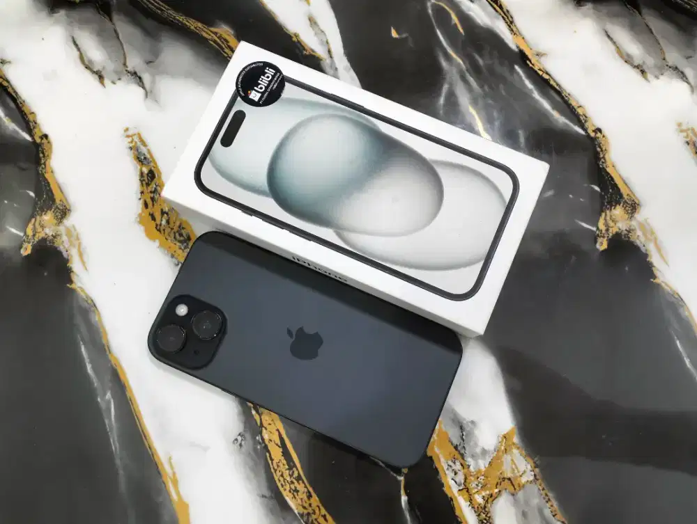 iPhone 15 128 GB Garansi iBox BH 89