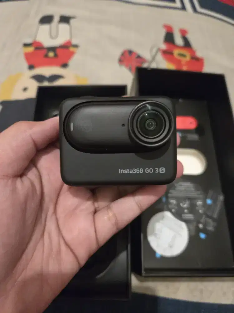 Kamera Insta360 GO 3S 128GB Mulus, Fullset, Jual Cepat!