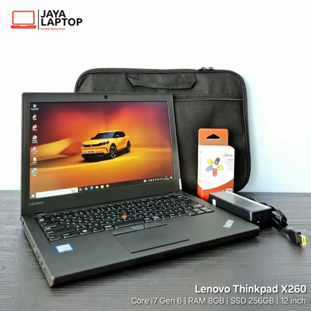 Lenovo Thinkpad X260 Core i7 RAM 8GB SSD 256GB Laptop Second Bekas