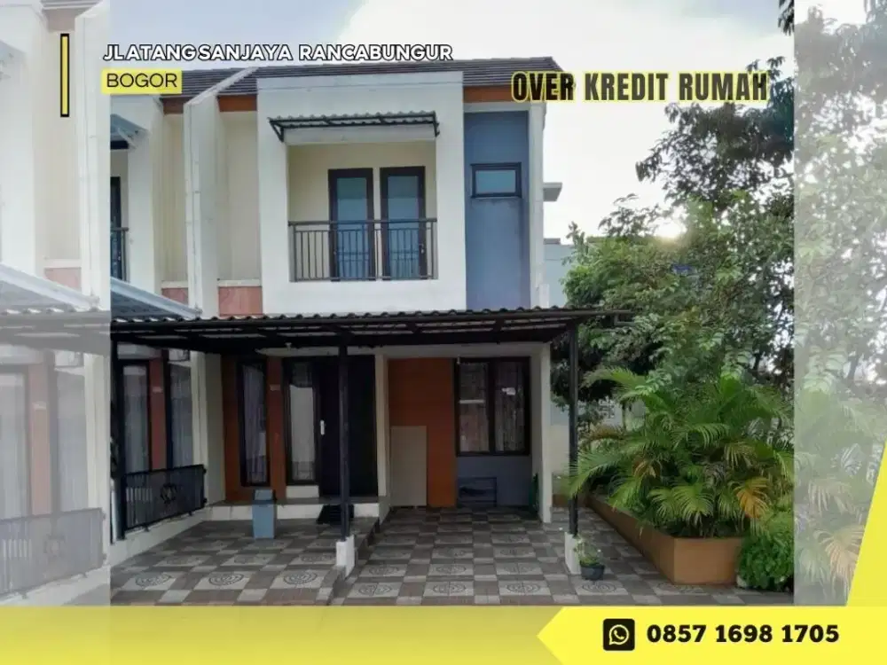 Jual Over Kredit Rmh 2LT 265JT dkt IPB di Perum Bali Resort Bogor