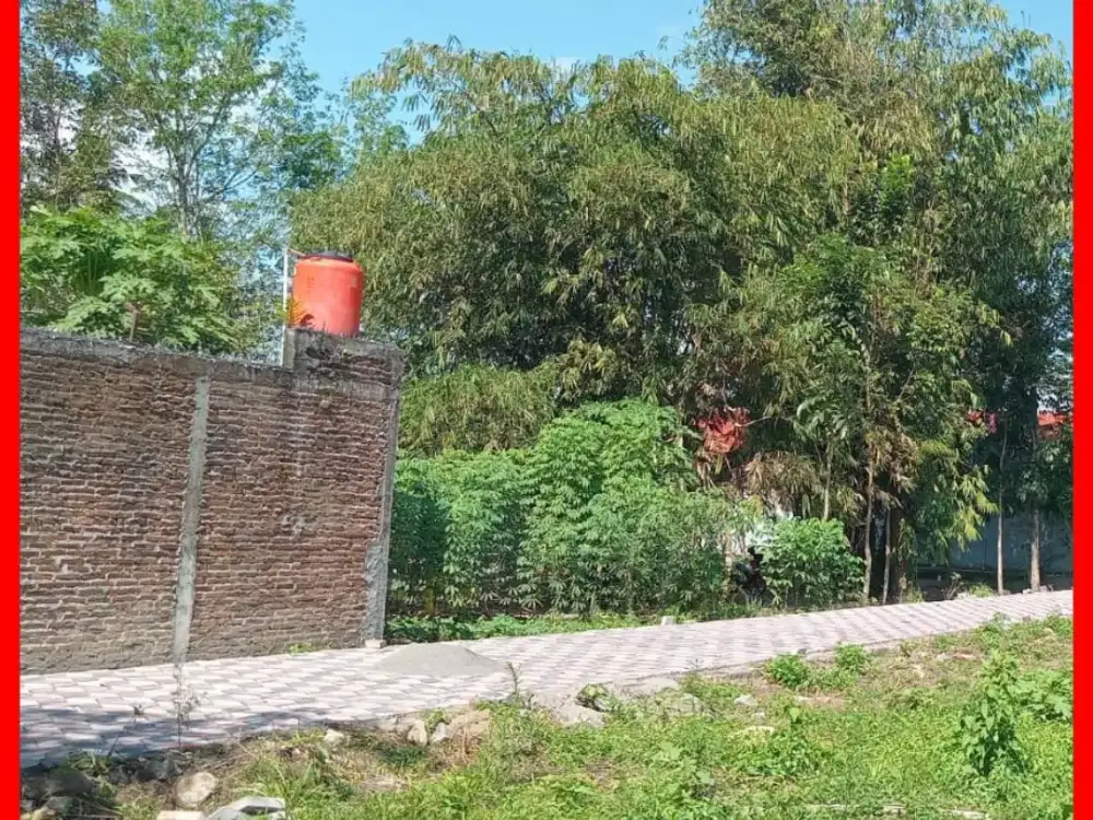 Tanah Jogja Jakal KM 13 Dekat Kampus UII SHM Pekarangan