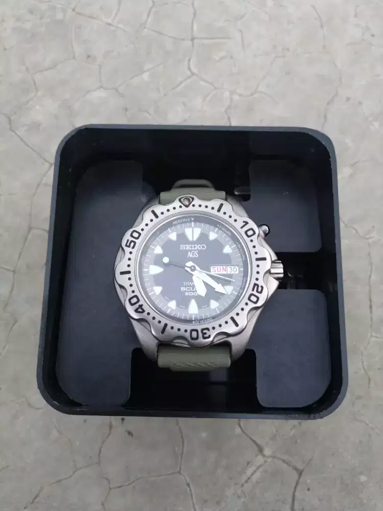 Seiko AGS Scuba Kinetik