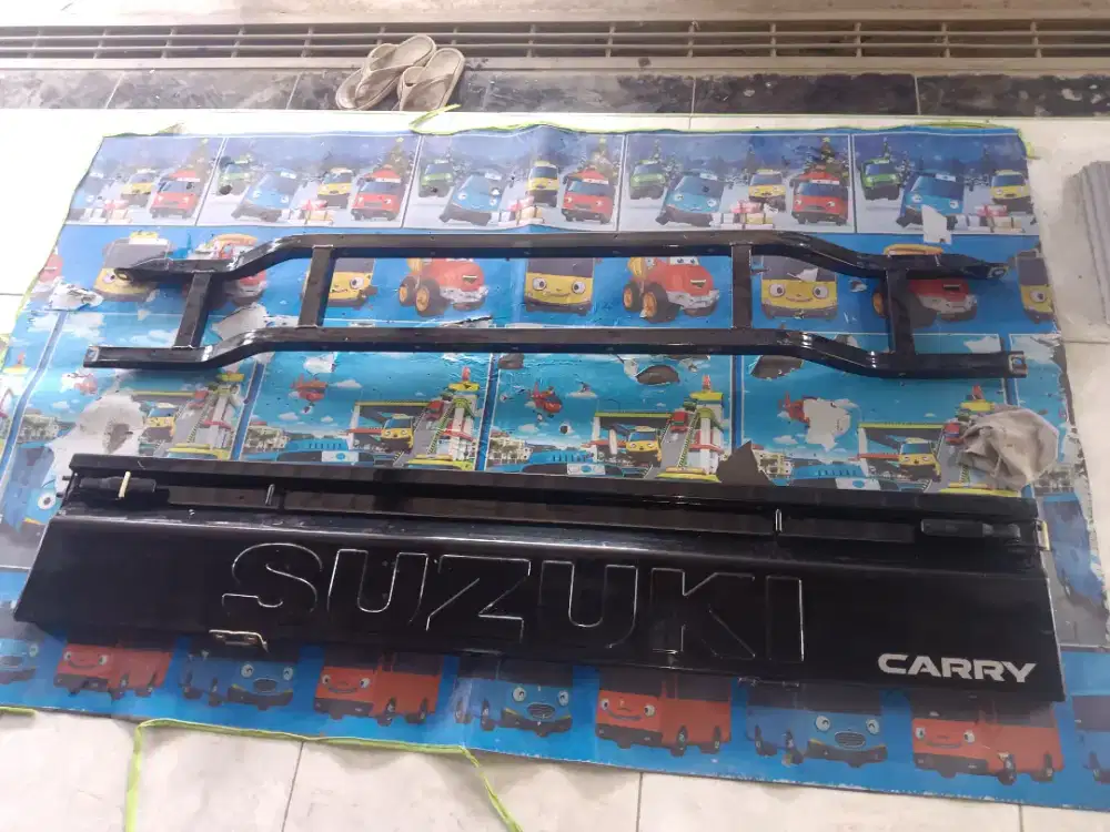 Pintu bak dan pengaman kabin new carry tayo