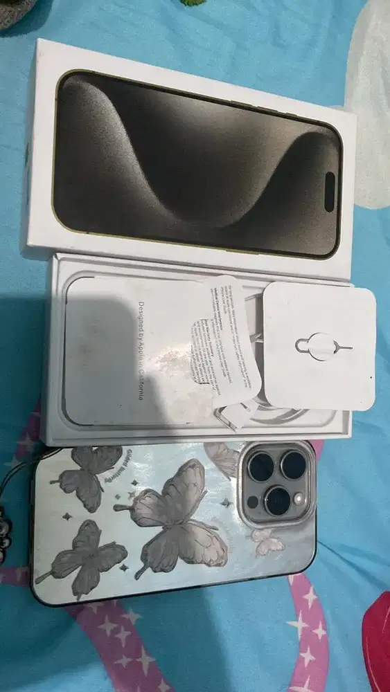 Iphone 15 pro 256gb inter all operator natural titanium