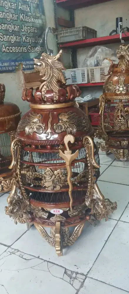 Sangkar ukir nogo Sosro