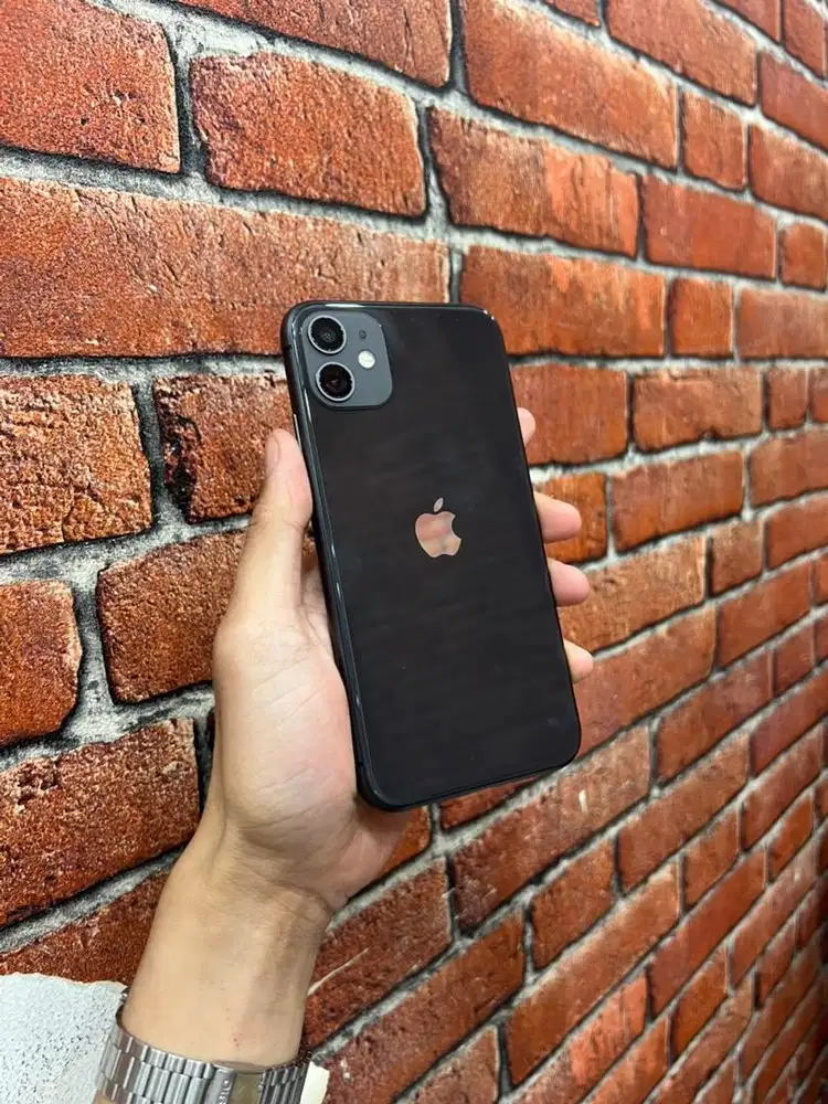 iphone 11 128 black ibox second